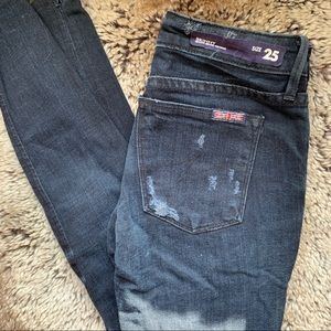 Hudson Jeans Ripped Skinny Jeans